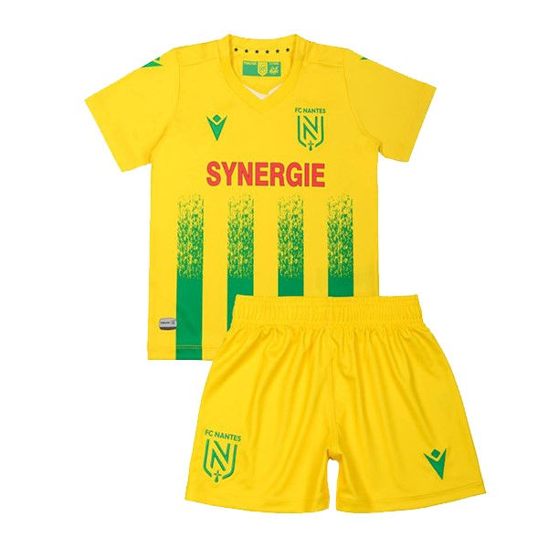 Camiseta Nantes Primera Equipación Niños 2020-2021 Amarillo